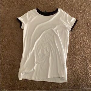 Forever 21 white and black dress